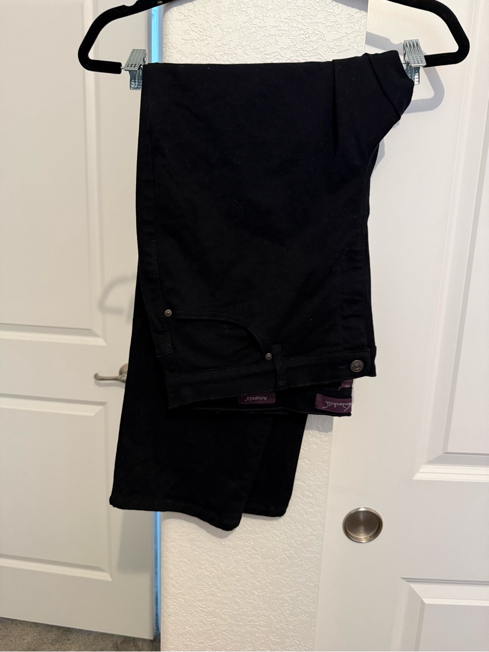 Gloria Vanderbilt Black Straight Women’s Jeans 🖤